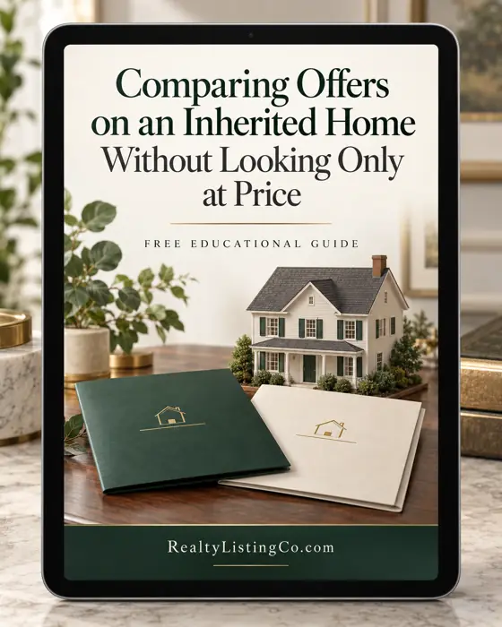 Comparing Offers on an Inherited Home Without Looking Only at Price — individual free educational guide cover