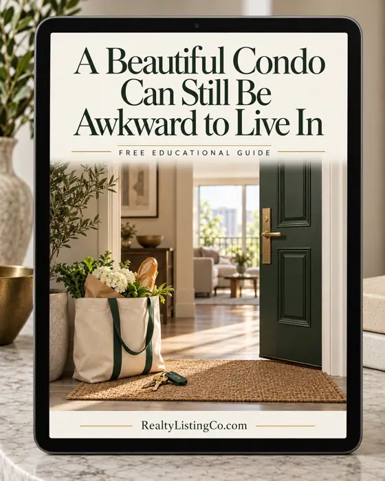 A Beautiful Condo Can Still Be Awkward to Live In — individual free educational guide cover