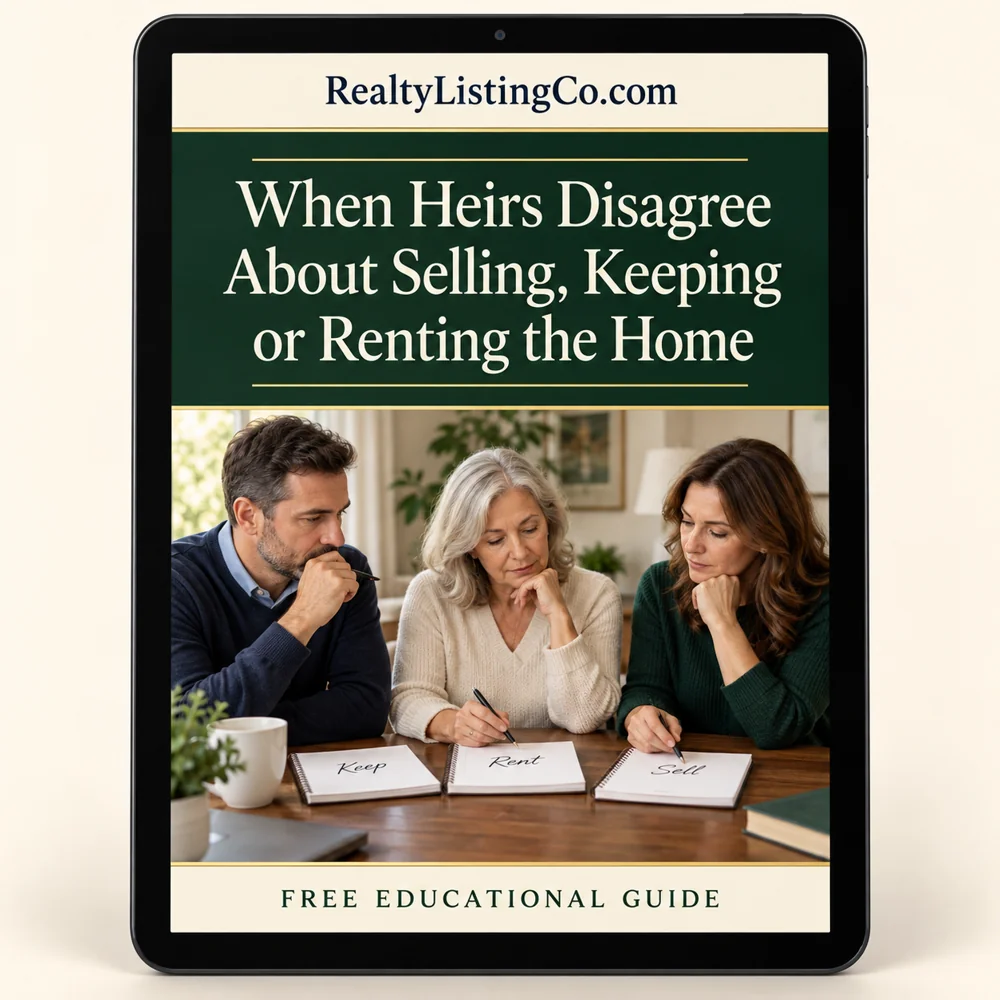 Tablet cover for When Heirs Disagree About Selling, Keeping or Renting the Home