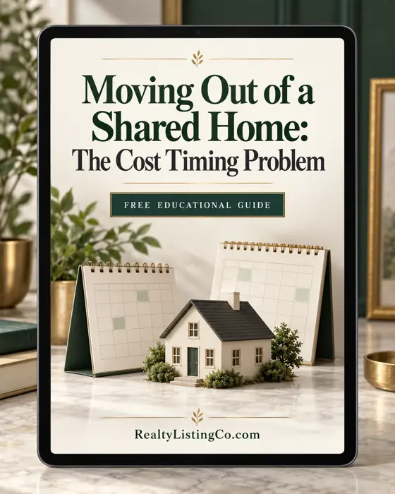Moving Out of a Shared Home: The Cost Timing Problem — individual free educational guide cover
