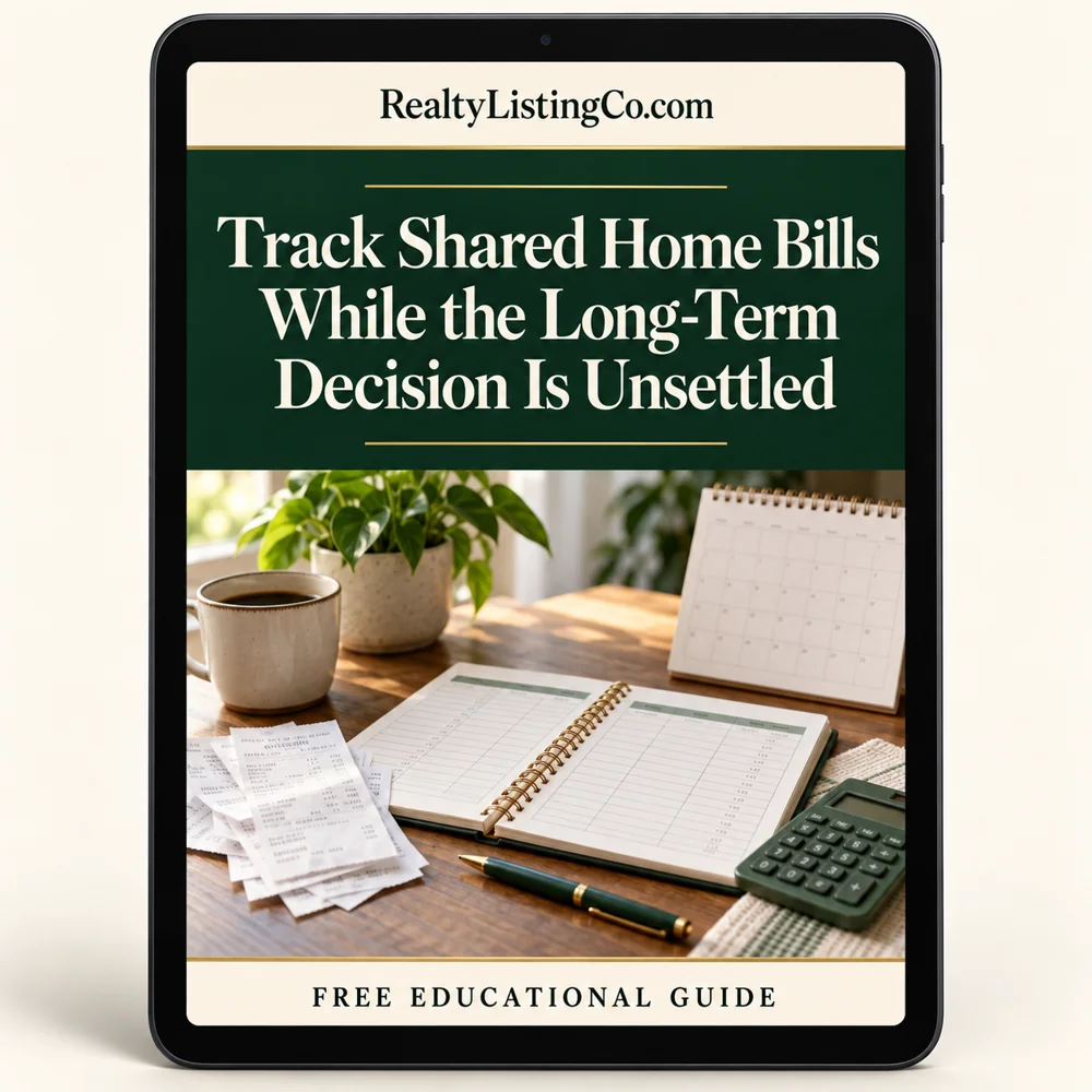 Tablet cover for Track Shared Home Bills While the Long-Term Decision Is Unsettled