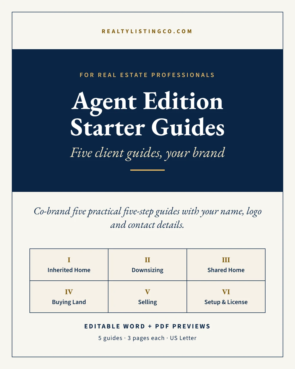 Agent Edition Starter Guides 5-Pack cover