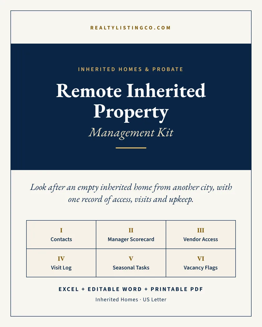 Remote Inherited Property Management Kit concept cover