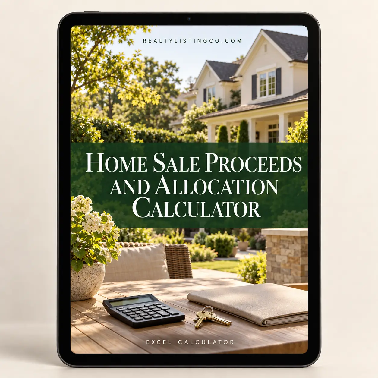 Home Sale Proceeds and Allocation Calculator