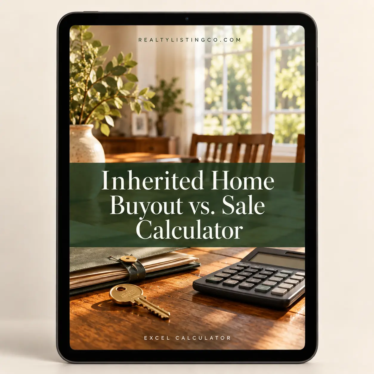 Inherited Home Buyout vs. Sale Calculator