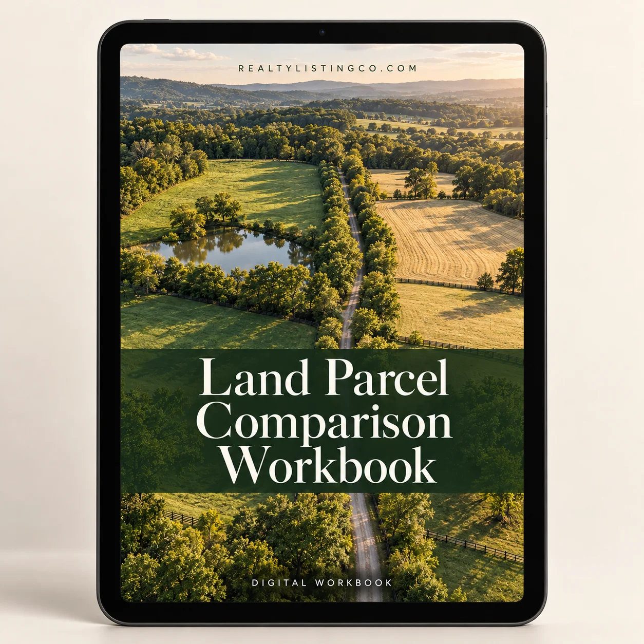 Land Parcel Comparison Workbook — cover or document preview