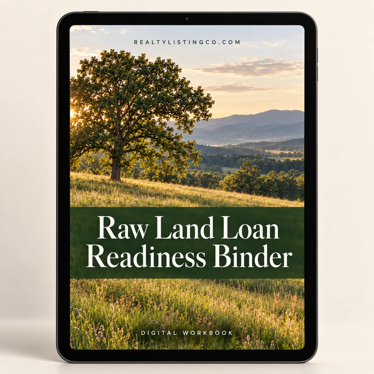 Raw Land Loan Readiness Binder — cover or document preview