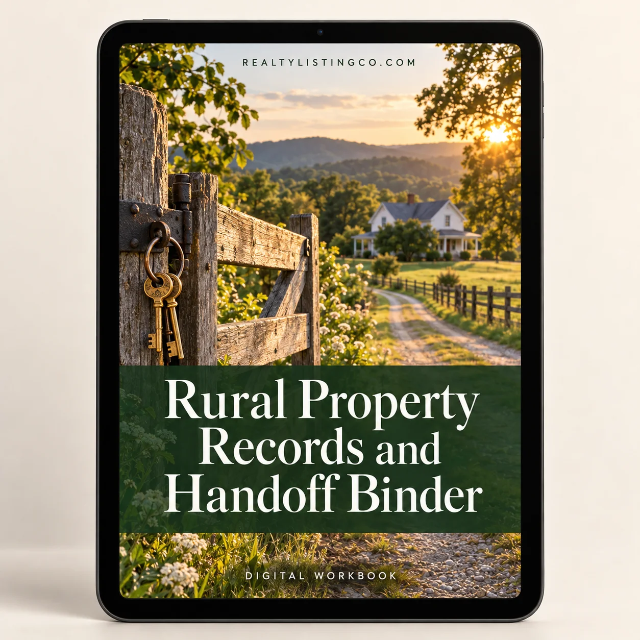 Rural Property Records and Handoff Binder — preview 1