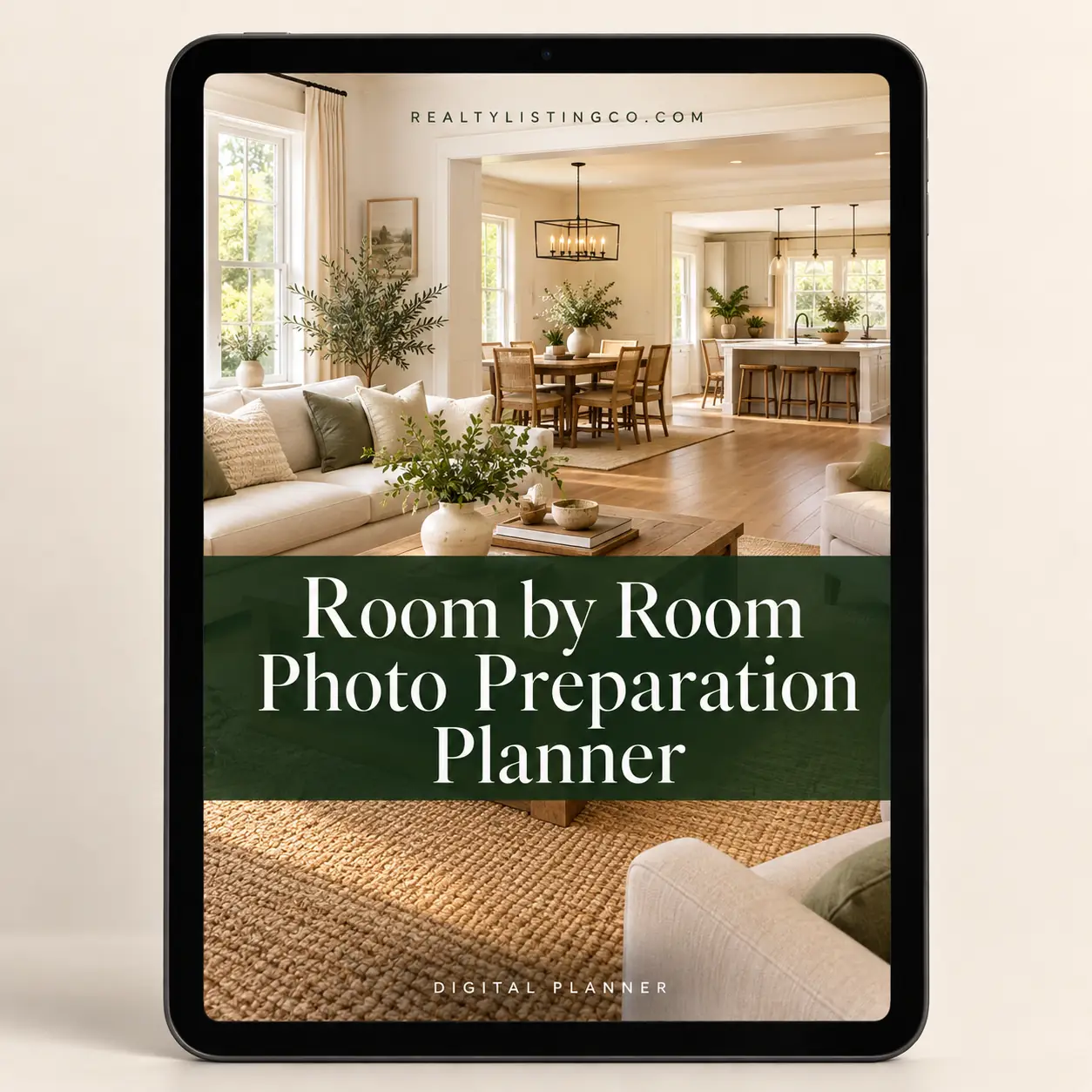 Room by Room Photo Preparation Planner