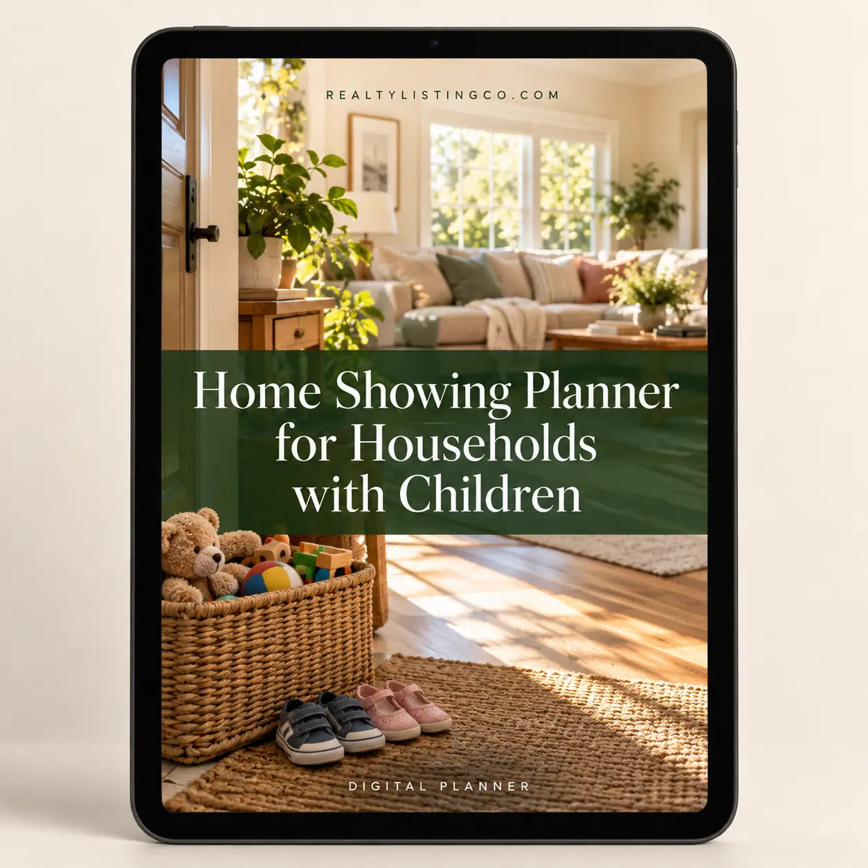Home Showing Planner for Households with Children