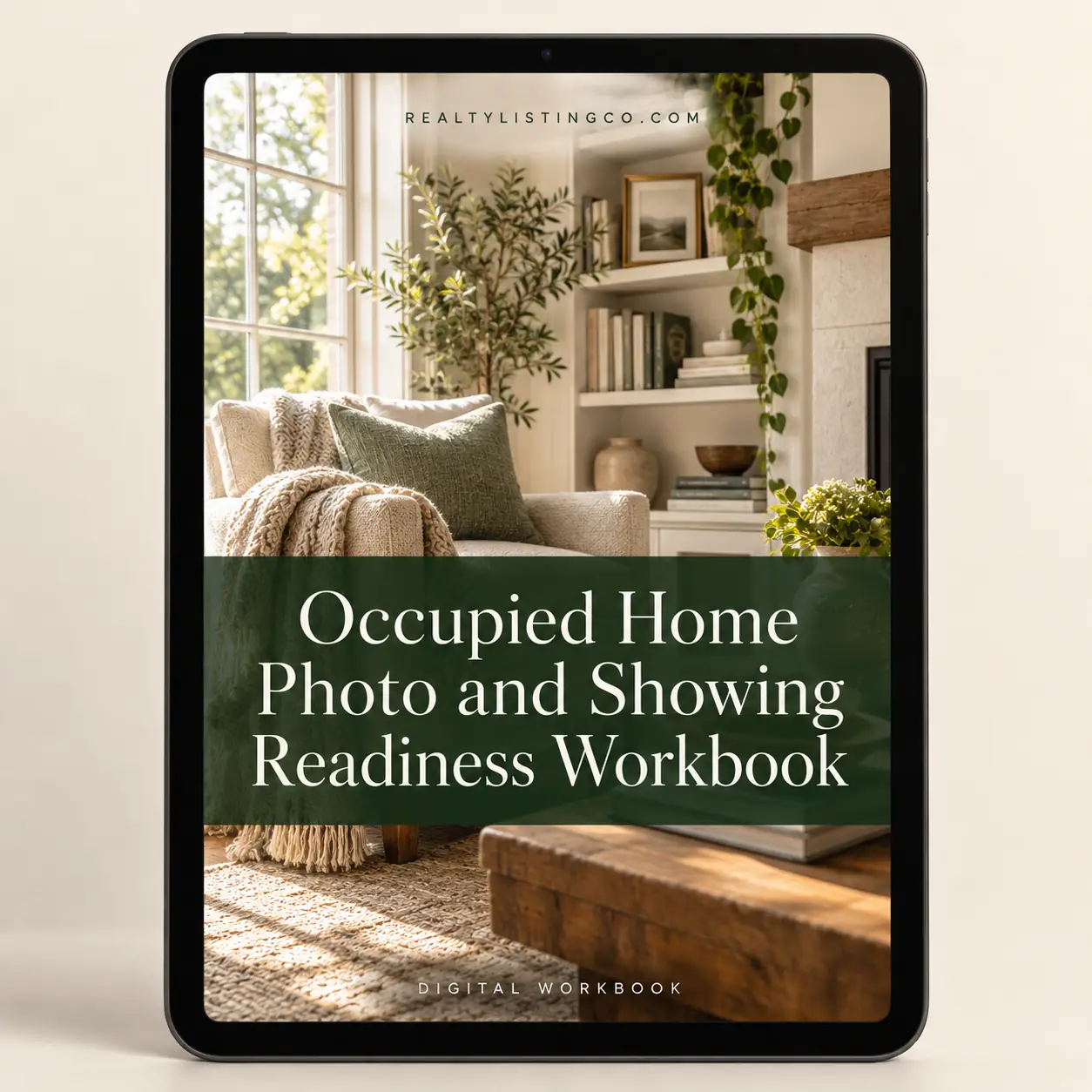 Occupied Home Photo and Showing Readiness Workbook cover