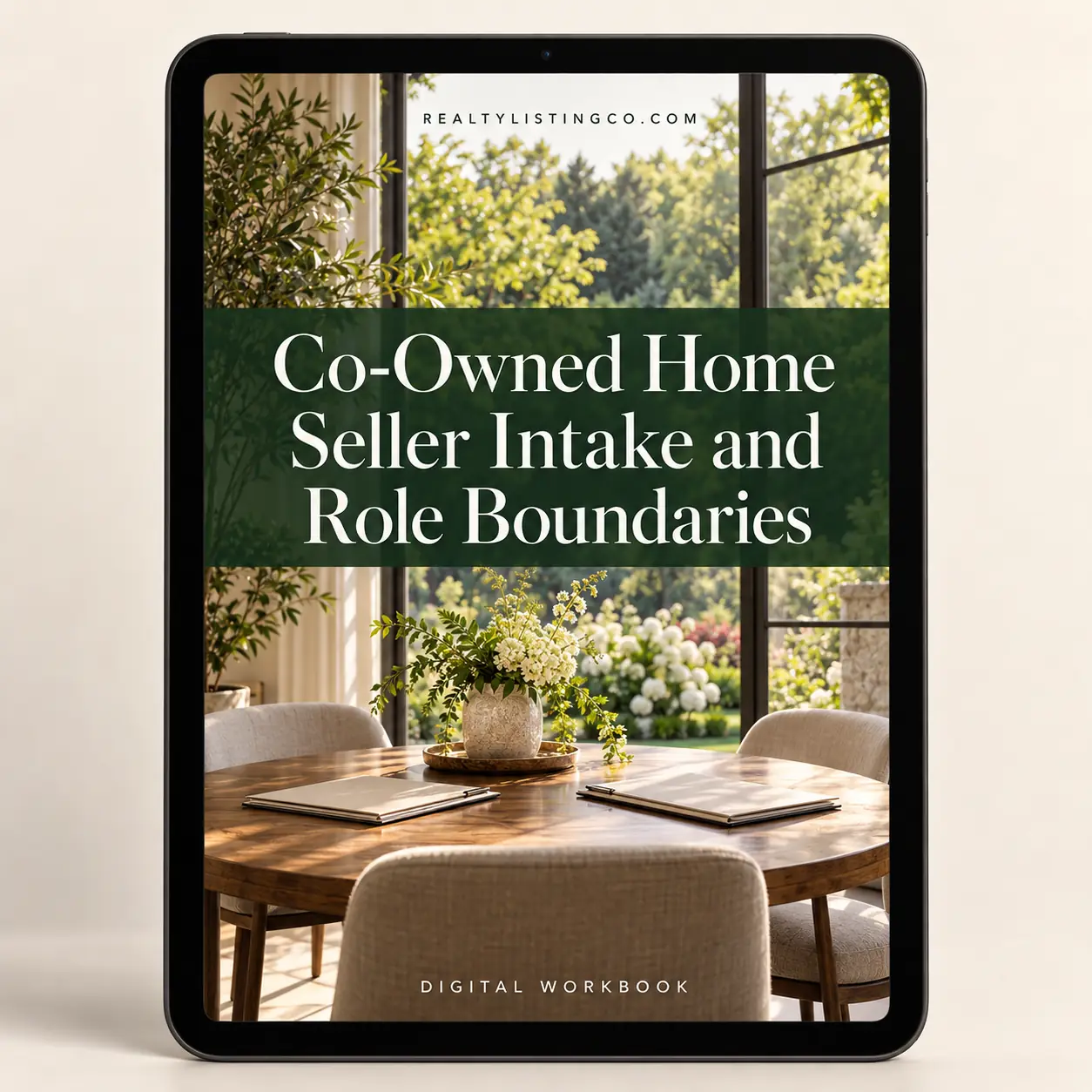 Co-Owned Home Seller Intake and Role Boundaries
