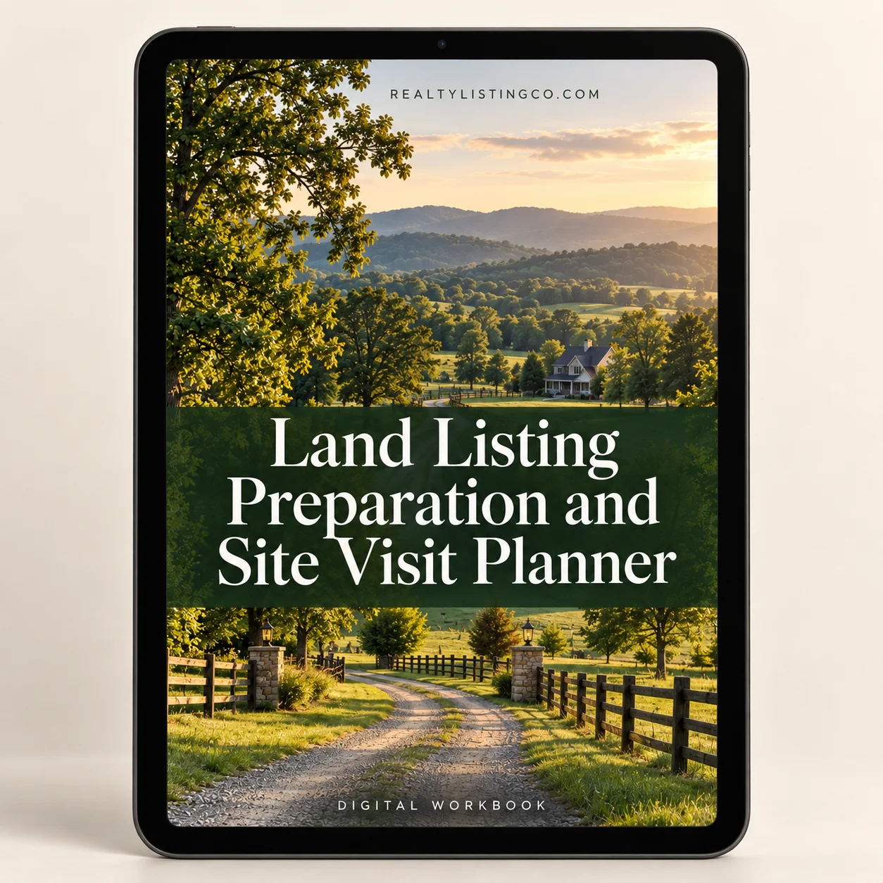 Land Listing Preparation and Site Visit Planner