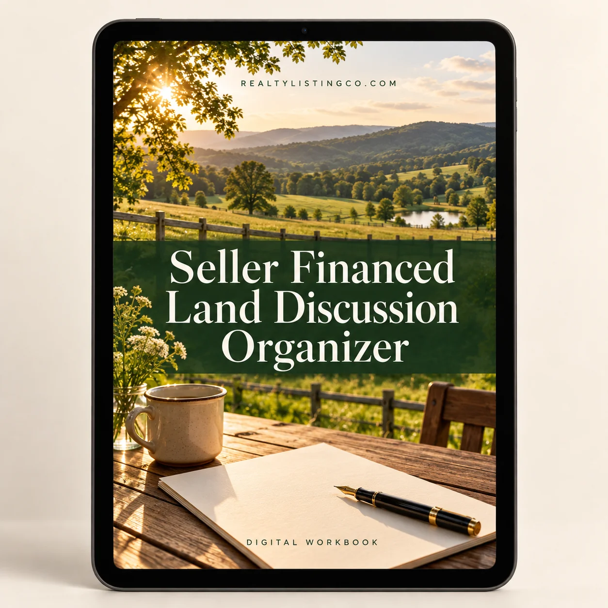 Seller Financed Land Discussion Organizer — preview 1