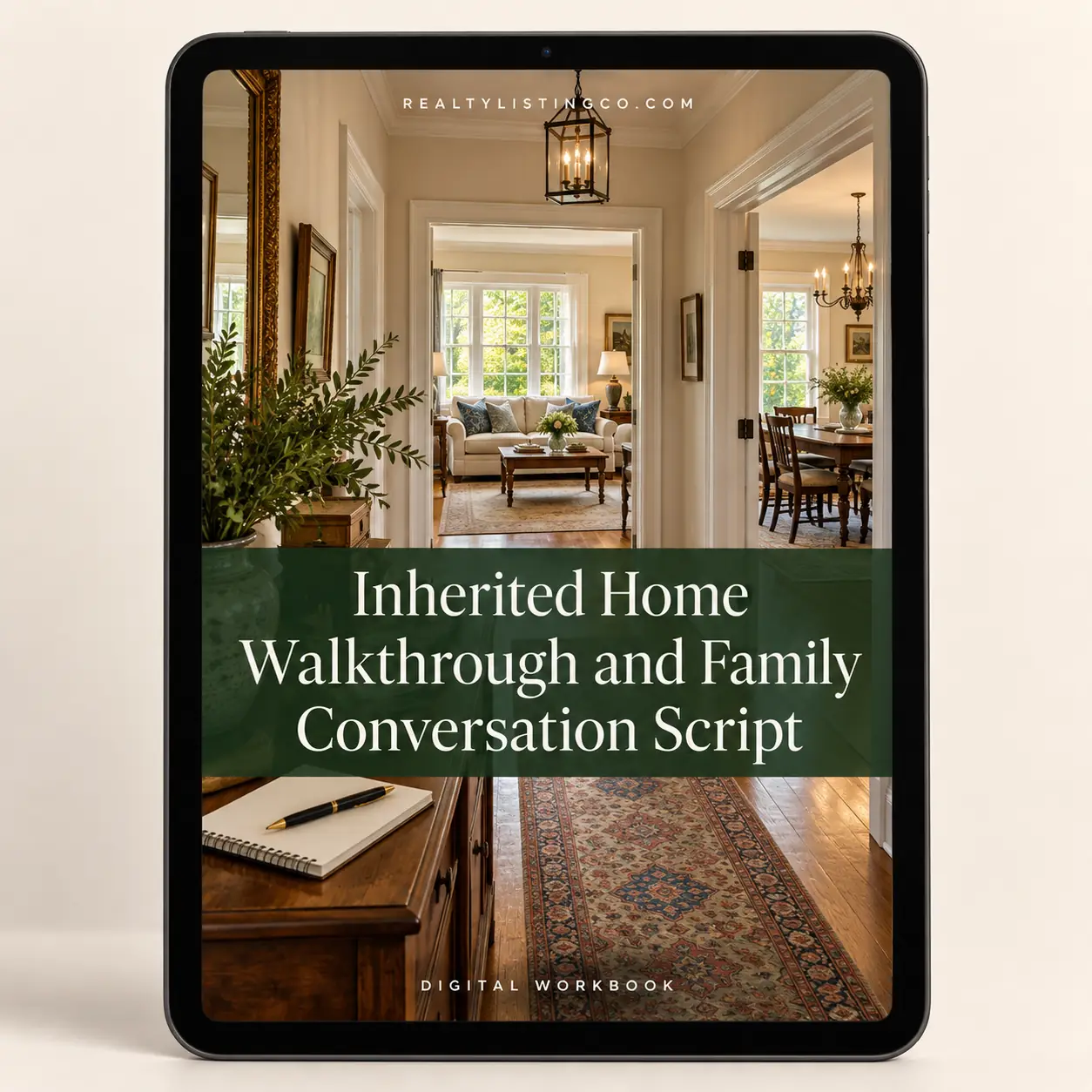 Inherited Home Walkthrough and Family Conversation Script — cover preview