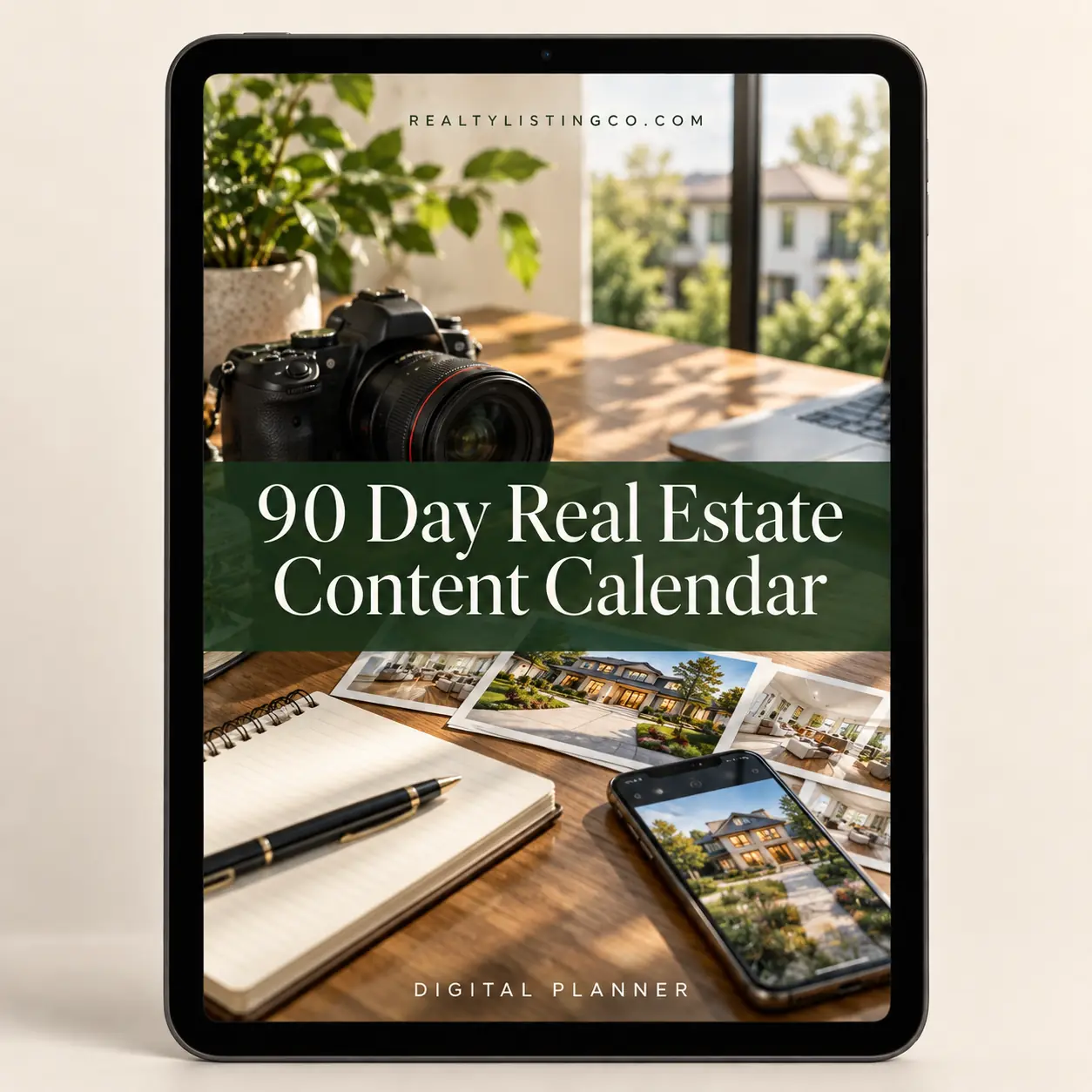90 Day Real Estate Content Calendar