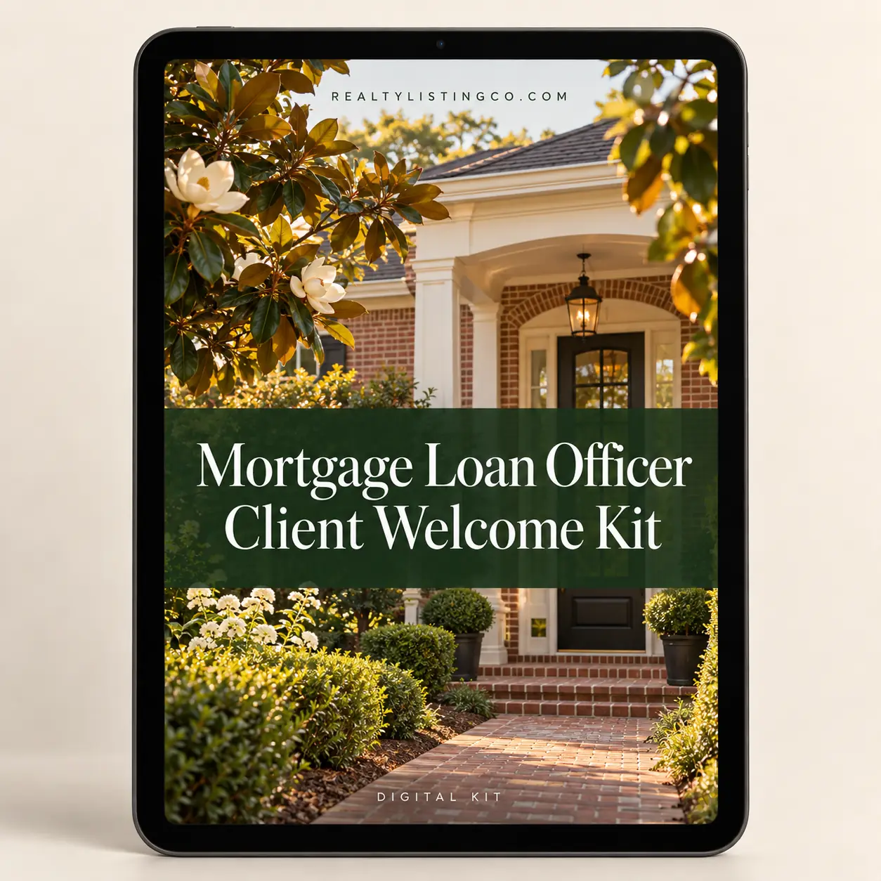 Mortgage Loan Officer Client Welcome Kit — cover preview