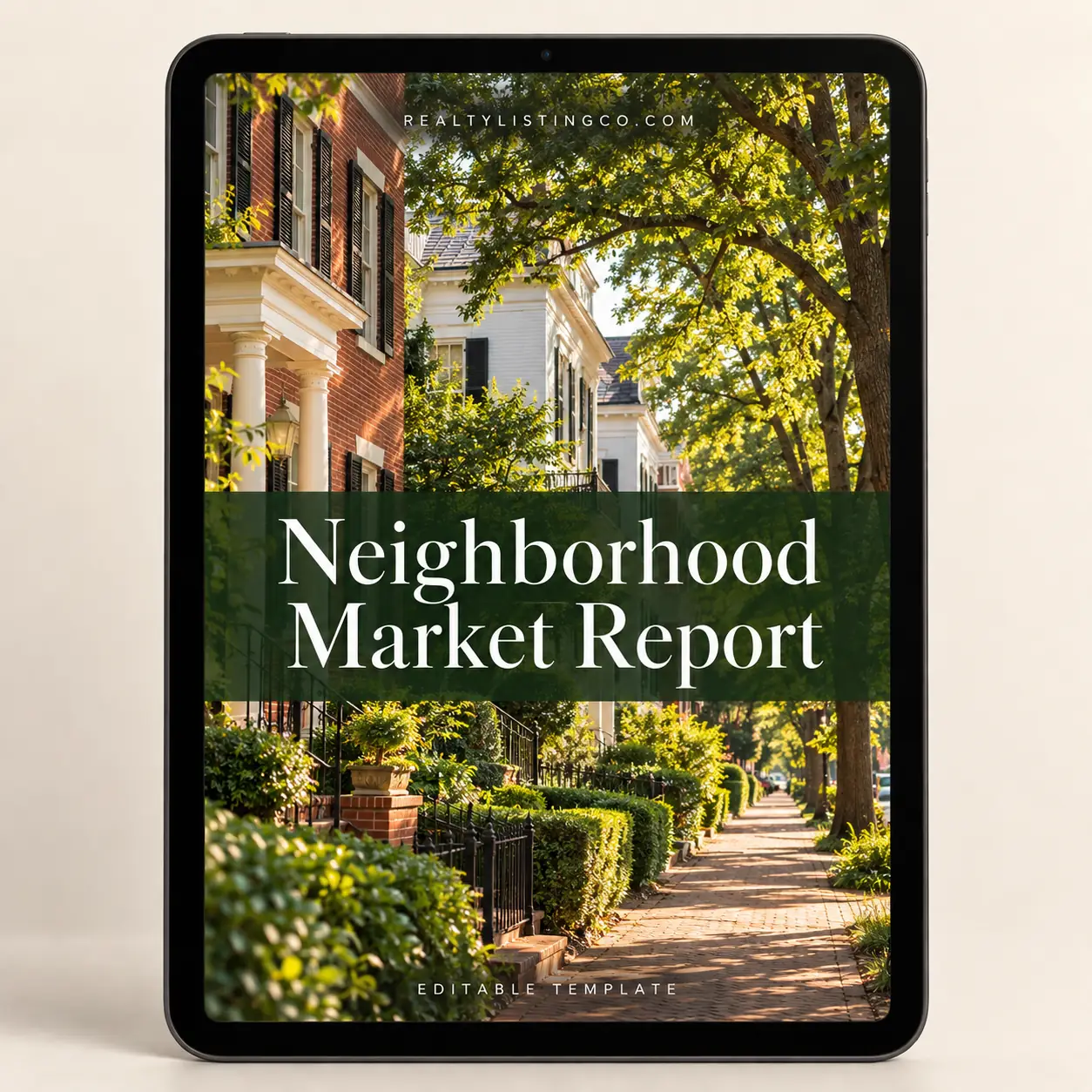 Neighborhood Market Report — cover preview