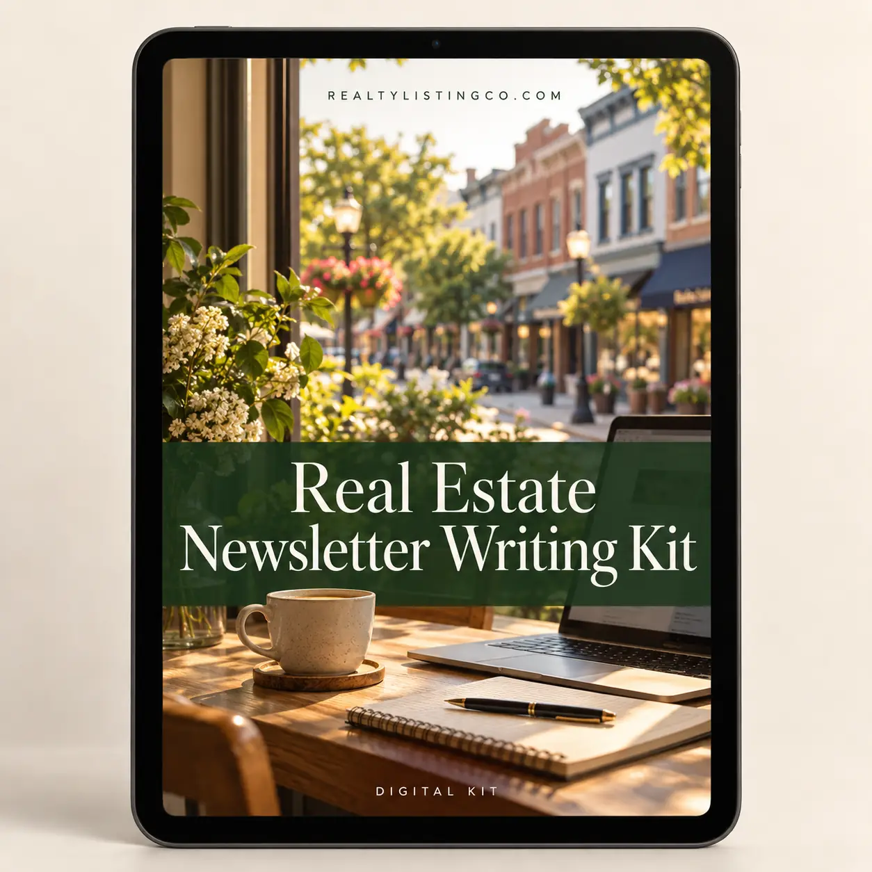 Real Estate Newsletter Writing Kit — preview 1