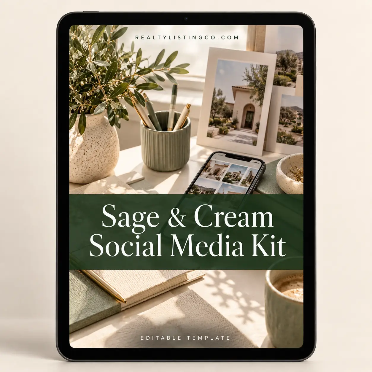 Sage & Cream Social Media Kit